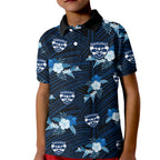 custom-text-and-number-geelong-cats-football-kid-polo-shirt-polynesian-tribal-mix-tropical-hawaiian-style