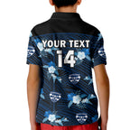 custom-text-and-number-geelong-cats-football-kid-polo-shirt-polynesian-tribal-mix-tropical-hawaiian-style