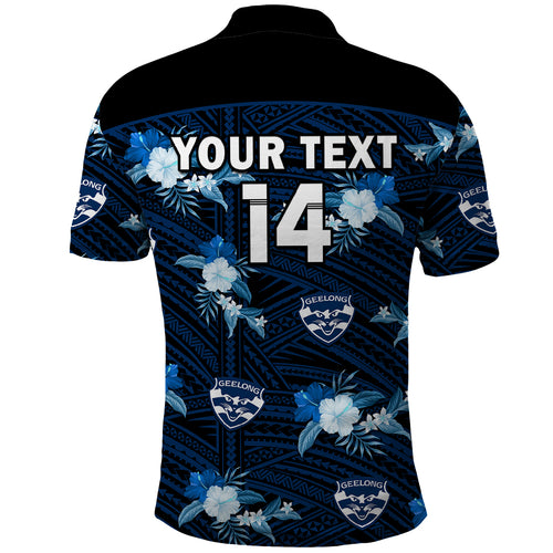 custom-text-and-number-geelong-cats-football-polo-shirt-polynesian-tribal-mix-tropical-hawaiian-style