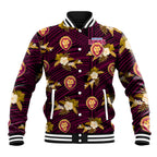 custom-text-and-number-brisbane-lions-football-baseball-jacket-polynesian-tribal-mix-tropical-hawaiian-style