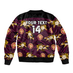 custom-text-and-number-brisbane-lions-football-bomber-jacket-polynesian-tribal-mix-tropical-hawaiian-style