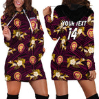 custom-text-and-number-brisbane-lions-football-hoodie-dress-polynesian-tribal-mix-tropical-hawaiian-style