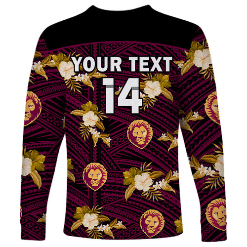 custom-text-and-number-brisbane-lions-football-long-sleeve-shirt-polynesian-tribal-mix-tropical-hawaiian-style