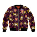 custom-text-and-number-brisbane-lions-football-sleeve-zip-bomber-jacket-polynesian-tribal-mix-tropical-hawaiian-style