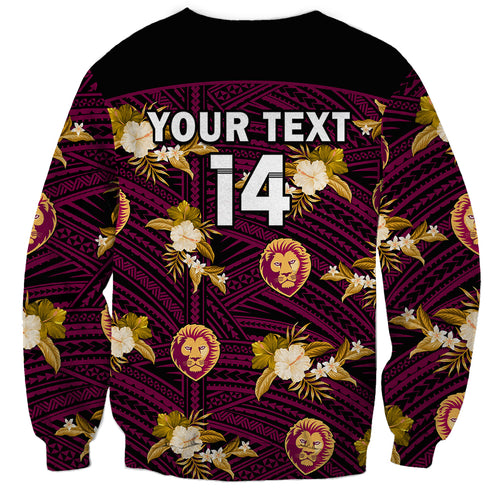 custom-text-and-number-brisbane-lions-football-sweatshirt-polynesian-tribal-mix-tropical-hawaiian-style