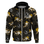 custom-text-and-number-collingwood-football-hoodie-polynesian-tribal-mix-tropical-hawaiian-style