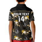 custom-text-and-number-collingwood-football-kid-polo-shirt-polynesian-tribal-mix-tropical-hawaiian-style