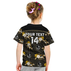 custom-text-and-number-collingwood-football-kid-t-shirt-polynesian-tribal-mix-tropical-hawaiian-style