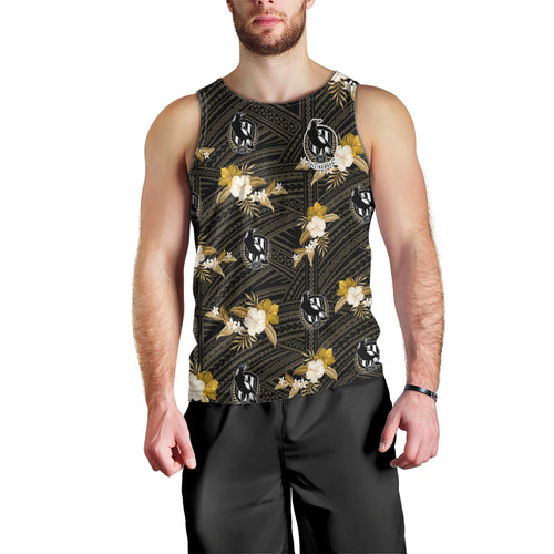 custom-text-and-number-collingwood-football-men-tank-top-polynesian-tribal-mix-tropical-hawaiian-style