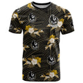 custom-text-and-number-collingwood-football-t-shirt-polynesian-tribal-mix-tropical-hawaiian-style
