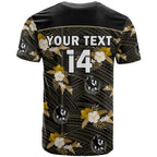 custom-text-and-number-collingwood-football-t-shirt-polynesian-tribal-mix-tropical-hawaiian-style