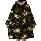 custom-text-and-number-collingwood-football-wearable-blanket-hoodie-polynesian-tribal-mix-tropical-hawaiian-style