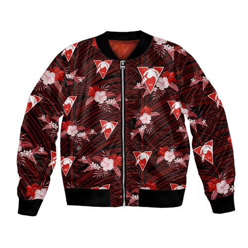 custom-text-and-number-sydney-swans-football-bomber-jacket-polynesian-tribal-mix-tropical-hawaiian-style