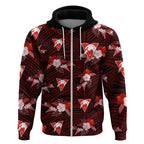 custom-text-and-number-sydney-swans-football-hoodie-polynesian-tribal-mix-tropical-hawaiian-style