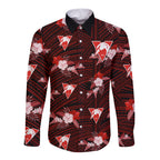 custom-text-and-number-sydney-swans-football-long-sleeve-button-shirt-polynesian-tribal-mix-tropical-hawaiian-style