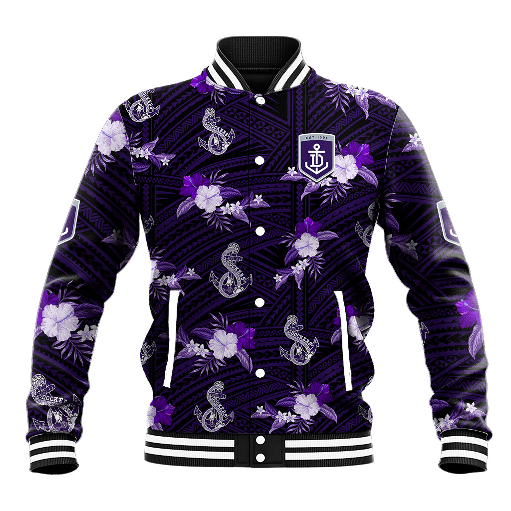 custom-text-and-number-dockers-football-baseball-jacket-polynesian-tribal-mix-tropical-hawaiian-style