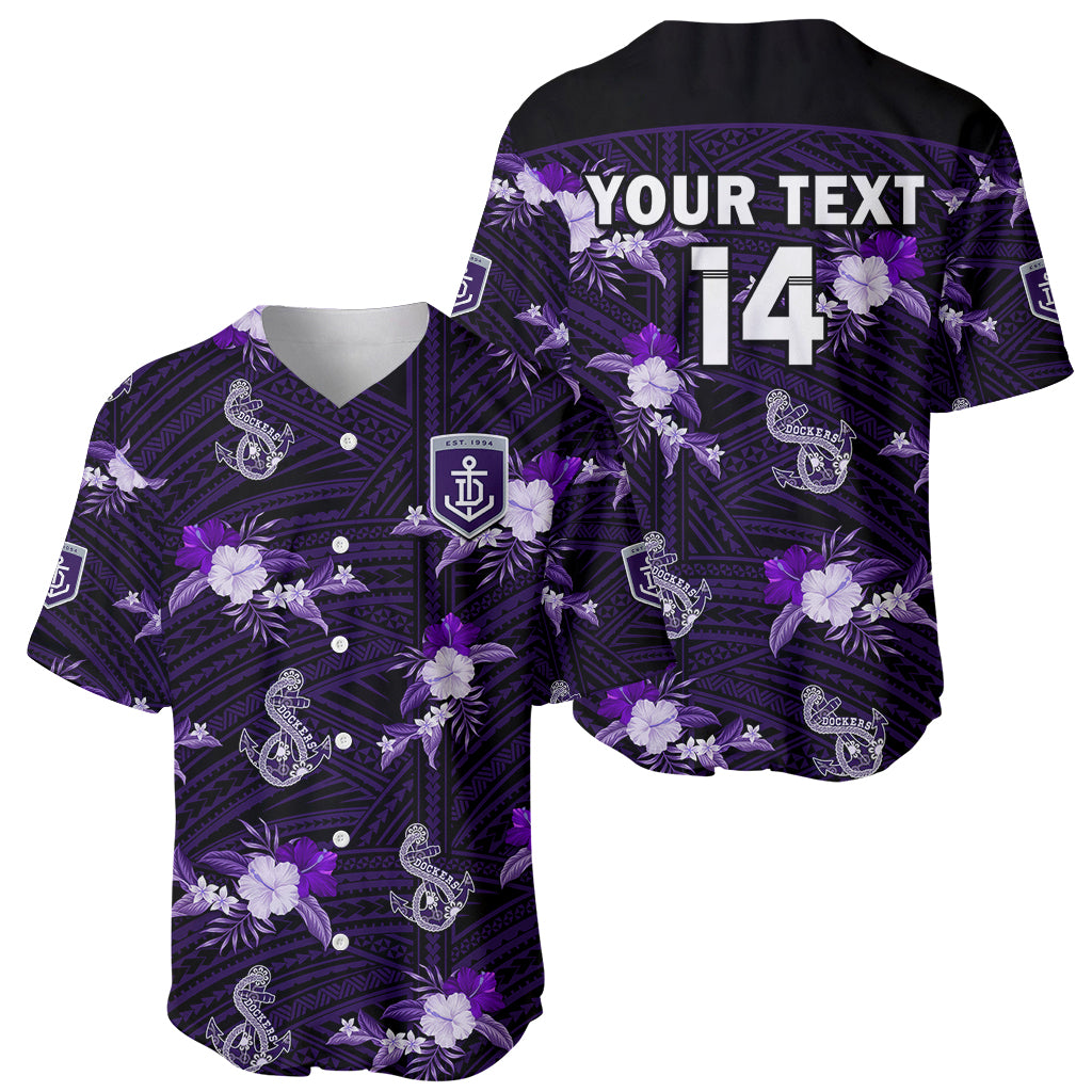 custom-text-and-number-dockers-football-baseball-jersey-polynesian-tribal-mix-tropical-hawaiian-style