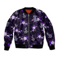 custom-text-and-number-dockers-football-bomber-jacket-polynesian-tribal-mix-tropical-hawaiian-style