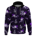 custom-text-and-number-dockers-football-hoodie-polynesian-tribal-mix-tropical-hawaiian-style