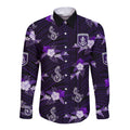 custom-text-and-number-dockers-football-long-sleeve-button-shirt-polynesian-tribal-mix-tropical-hawaiian-style