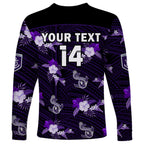 custom-text-and-number-dockers-football-long-sleeve-shirt-polynesian-tribal-mix-tropical-hawaiian-style