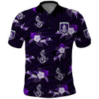 custom-text-and-number-dockers-football-polo-shirt-polynesian-tribal-mix-tropical-hawaiian-style