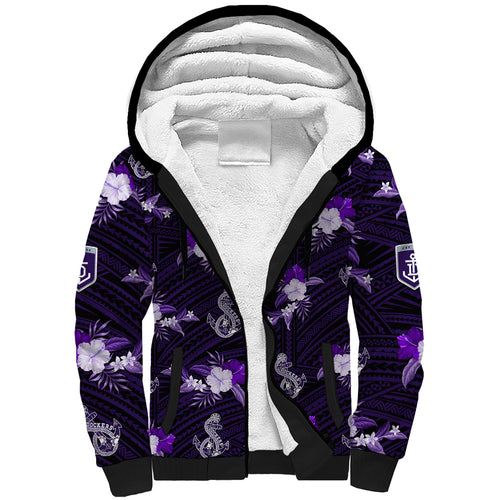 custom-text-and-number-dockers-football-sherpa-hoodie-polynesian-tribal-mix-tropical-hawaiian-style