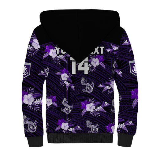custom-text-and-number-dockers-football-sherpa-hoodie-polynesian-tribal-mix-tropical-hawaiian-style