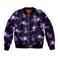 custom-text-and-number-dockers-football-sleeve-zip-bomber-jacket-polynesian-tribal-mix-tropical-hawaiian-style