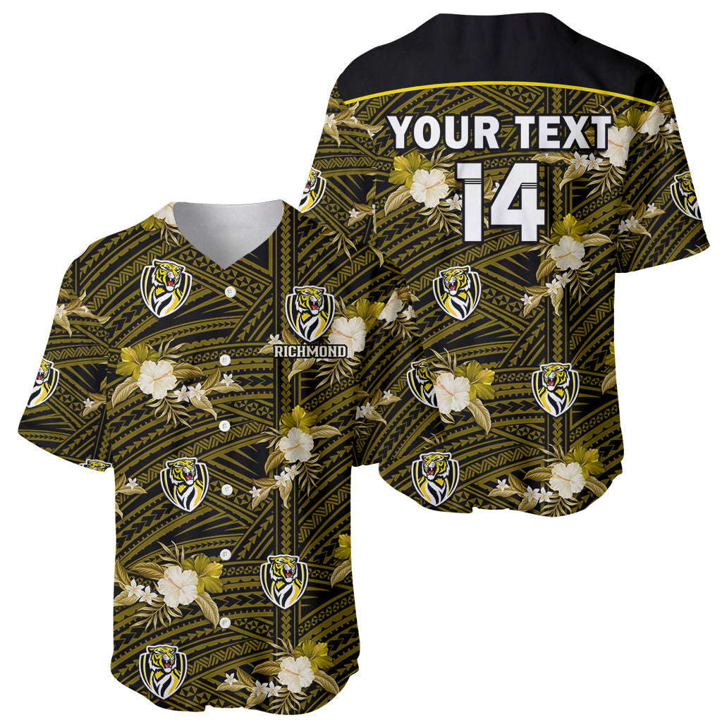 custom-text-and-number-richmond-football-baseball-jersey-polynesian-tribal-mix-tropical-hawaiian-style