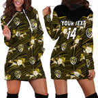 custom-text-and-number-richmond-football-hoodie-dress-polynesian-tribal-mix-tropical-hawaiian-style