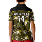 custom-text-and-number-richmond-football-kid-polo-shirt-polynesian-tribal-mix-tropical-hawaiian-style