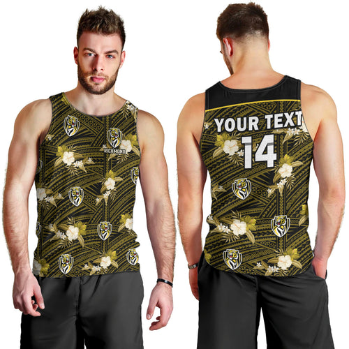 custom-text-and-number-richmond-football-men-tank-top-polynesian-tribal-mix-tropical-hawaiian-style