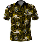 custom-text-and-number-richmond-football-polo-shirt-polynesian-tribal-mix-tropical-hawaiian-style