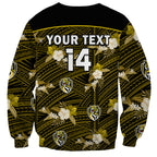 custom-text-and-number-richmond-football-sweatshirt-polynesian-tribal-mix-tropical-hawaiian-style