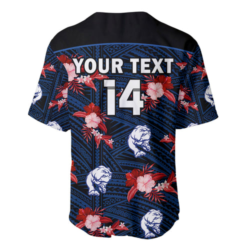 custom-text-and-number-western-bulldogs-football-baseball-jersey-polynesian-tribal-mix-tropical-hawaiian-style