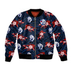 custom-text-and-number-western-bulldogs-football-bomber-jacket-polynesian-tribal-mix-tropical-hawaiian-style