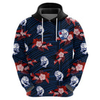 custom-text-and-number-western-bulldogs-football-hoodie-polynesian-tribal-mix-tropical-hawaiian-style