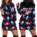 custom-text-and-number-western-bulldogs-football-hoodie-dress-polynesian-tribal-mix-tropical-hawaiian-style