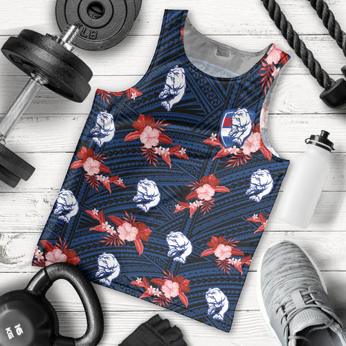 custom-text-and-number-western-bulldogs-football-men-tank-top-polynesian-tribal-mix-tropical-hawaiian-style