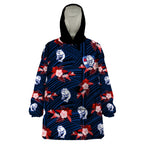 custom-text-and-number-western-bulldogs-football-wearable-blanket-hoodie-polynesian-tribal-mix-tropical-hawaiian-style