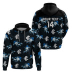 custom-text-and-number-carlton-football-hoodie-blues-polynesian-tribal-mix-tropical-hawaiian-style