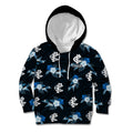 custom-text-and-number-carlton-football-kid-hoodie-blues-polynesian-tribal-mix-tropical-hawaiian-style