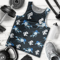custom-text-and-number-carlton-football-men-tank-top-blues-polynesian-tribal-mix-tropical-hawaiian-style