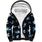 custom-text-and-number-carlton-football-sherpa-hoodie-blues-polynesian-tribal-mix-tropical-hawaiian-style