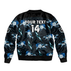custom-text-and-number-port-adelaide-football-bomber-jacket-power-polynesian-tribal-mix-tropical-hawaiian-style
