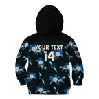 custom-text-and-number-port-adelaide-football-kid-hoodie-power-polynesian-tribal-mix-tropical-hawaiian-style