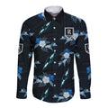 custom-text-and-number-port-adelaide-football-long-sleeve-button-shirt-power-polynesian-tribal-mix-tropical-hawaiian-style