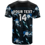 custom-text-and-number-port-adelaide-football-t-shirt-power-polynesian-tribal-mix-tropical-hawaiian-style