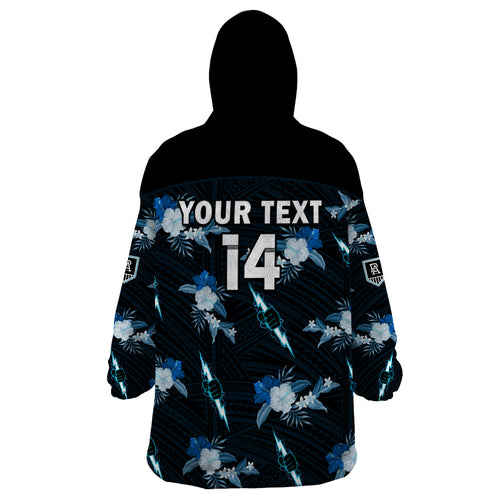 custom-text-and-number-port-adelaide-football-wearable-blanket-hoodie-power-polynesian-tribal-mix-tropical-hawaiian-style